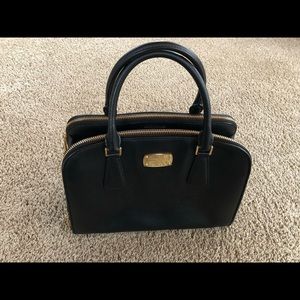 Michael Kors Black Large Reese Satchel